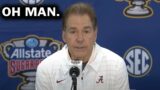 Nick Saban CALLS OUT Alabama Players for Quitting on the Team!