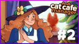Novo Garson / Comprei geladeira / Novas receitas e Mesa De Cortes  – Cat Cafe Manager Gameplay #02