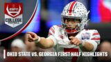 Ohio State vs. Georgia First Half Highlights | College Football Playoff