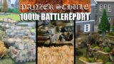 Our 100th Flames of War Battle Report – Panzer Grenadiers vs US Armoured Rifles