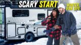Our Scary Start to Winter Van Life (What Happened 7,000 Feet Up in the Snow?)