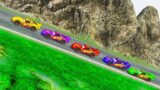 PIXAR CARS vs RISE OF DEATH in BeamNG.drive