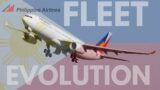 Philippine Airlines Fleet Evolution