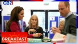 Prince and Princess of Wales visit a Windsor food bank to support those helping struggling families
