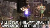 Quake RT Three-Way Let's Play – Campaign Coop/Deathmatch – RTX 3050 vs RTX 3080 vs RTX 4090!