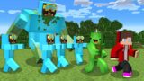 RAID 1000 MUTANT ZOMBIE NICO APOCALYPSE In Minecraft JJ and Mikey vs Nico and Cash Challenge