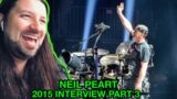 REACTION! RUSH NEIL PEART 2015 Deep Tracks INTERVIEW PART 3