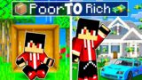 RICH to POOR in Minecraft!