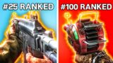 Ranking Literally Every Weapon in CoD Zombies…