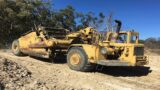Ron Horner digs up the past with this beautiful old Caterpillar 633C Scraper.