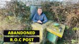Royal Observer Corps monitoring post Bunker! – Good Condition with 90’s relics inside!