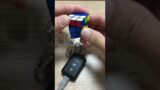 Rubik’s Cube Keychain Solved