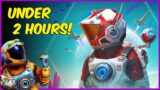SPEED RUN! No Man's Sky Freighter Expedition How Finish Fast 2023
