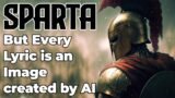 Sabaton – Sparta – But Every Lyric is an Image created by AI