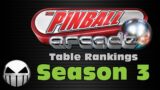 Season 3 Ranked | The Pinball Arcade