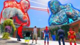 Shinchan & Franklin Find Ocen God For Fighting with Lava Monster God For save GTA5 | GTA5 AVENGERS