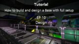 Space Engineers Tutorial How to Build Design a Base with full Setup EP 10  Hangar Design