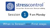Stress Control Session One: 9am Monday 23rd January