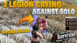 THEY DISBAN & CHANGE NAME AFTER THIS SERVER 2 LEGION VS SOLO LAST ISLAND OF SURVIVAL