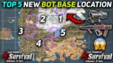 TOP 5 NEW BOT BASE LOCATIONS PART 2 | Last Island of Survival | (EP146)