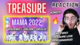 TREASURE 2022 MAMA – VolKno + JIJKIN + HELLO | REACTION