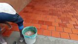 Terracotta tiles laying low cost 9585210069