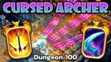The Cursed Archer! | Diablo Autobattler | Dungeon 100
