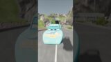 The King – Pixar Cars vs DOWN DEATH – Ramp Jump – #BeamNG.Drive #Shorts