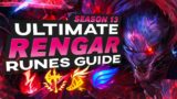 The OFFICIAL Season 13 RENGAR Runes Guide