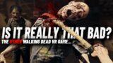 The OTHER Walking Dead VR game… The WORST VR zombie game? // Quest 2 PC VR Gameplay