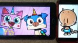 The Troublemakers Disturbs Unikitty, Puppycorn, and Lil'Petey in Different Ways!