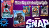 This Cycle Combo Is So Strong! Lockjaw Mister Negative Cycle Deck – Marvel Snap Gameplay