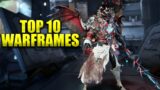 Top 10 Most Popular Warframes In Warframe The Past 2 Years!