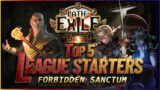Top 5 League Starter Build Guides for PoE 3.20 – Forbidden Sanctum