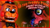 Toy Freddy Plays FNAF World Redacted | The Halloween Update Is HORRIFYING! [Part 10]