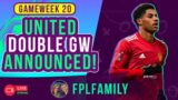 UNITED, CITY, SPURS DOUBLE GAMEWEEK 20 – FPL Family (Fantasy Premier League Tips 2022/2023)
