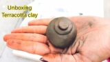 Unboxing/Reviewing Terracotta clay from Flipkart||ready to use clay unboxing||Unboxing vedio