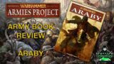 WARHAMMER ARMIES PROJECT:   ARABY ARMY BOOK REVIEW FOR WARHAMMER FANTASY 9TH EDITION