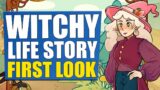 WITCH DATING SIM (Cozy Story Game) – "Witchy Life Story" (First Look)