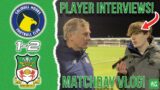WREXHAM FREE KICK SEALS 1-2 WIN AGAINST SOLIHULL MOORS | POST MATCH INTERVIEWS AND MATCHDAY VLOG!