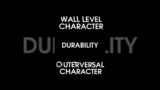 Wall Level Character vs Outerversal Character #vs #whoisstrongest #comparison  #shorts #scaling