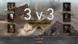 Warhammer 40k: Dawn of War 2 – 3v3 | aZmodai + Capri + dogrush [vs] Cheesecake + Comeback + Connie