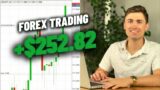 Watch Me Trade LIVE: +$252.82 Trading XAUUSD during CPI News!