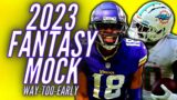 Way-Too-Early 2023 Fantasy Football Mock Draft (2-Rounds)