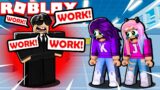We Worked for the WORST Boss Ever! | Roblox: Escape Work Story