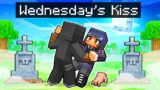 Wednesday's FIRST KISS in Minecraft!