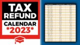 When To Expect Your Tax Refund In 2023
