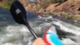 Whitewater Kayaking South Fork American, Upper Section, Chili Bar to Trouble Maker, August 6th 2022