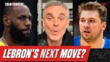 Why LeBron should leave LA Lakers for Luka Doncic, Mavericks, next NBA title | Colin Cowherd Podcast