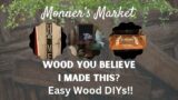 Wood You Believe I Made This? Raw Wood Blanks – Rustic Farmhouse Wood Decor  #farmhouse #rustic #diy